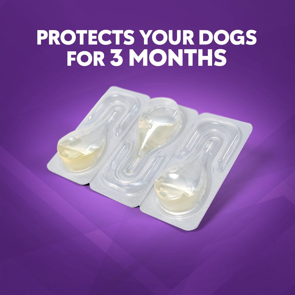 Flea and Tick Prevention for Medium Dogs 23-44lbs (3 Doses) F5732
