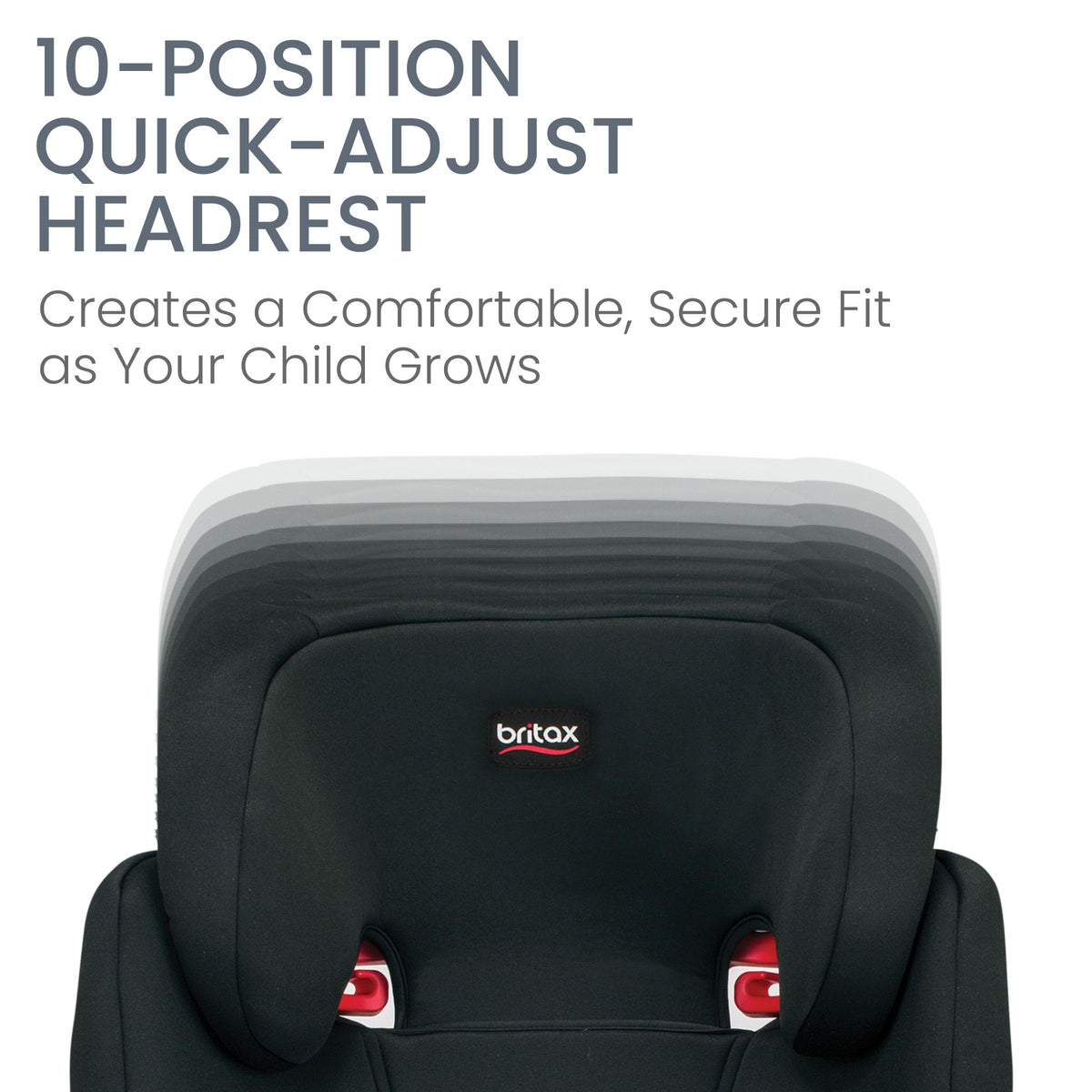 2-Stage Belt-Positioning Booster Car Seat W288607