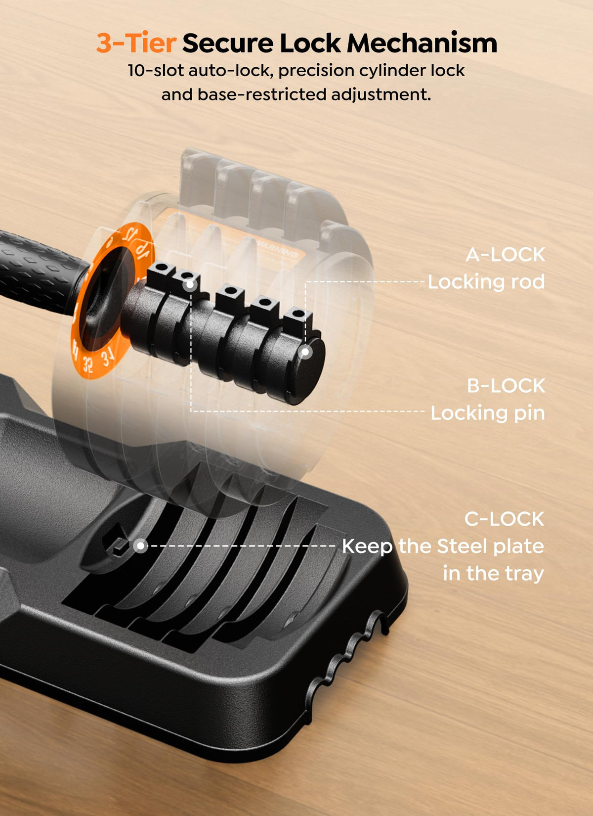 Adjustable Dumbbell Set of 2 W74095