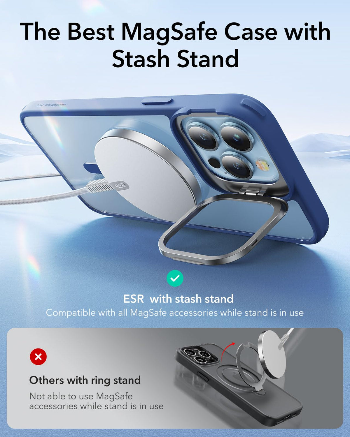 iPhone 13 Pro Max Case with Stand M932748