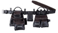 Brown Leather 22-Pocket Tool Belt O493915