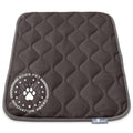 Washable Padded Crate Mats for Dogs Gray 29x18 Inch A789653