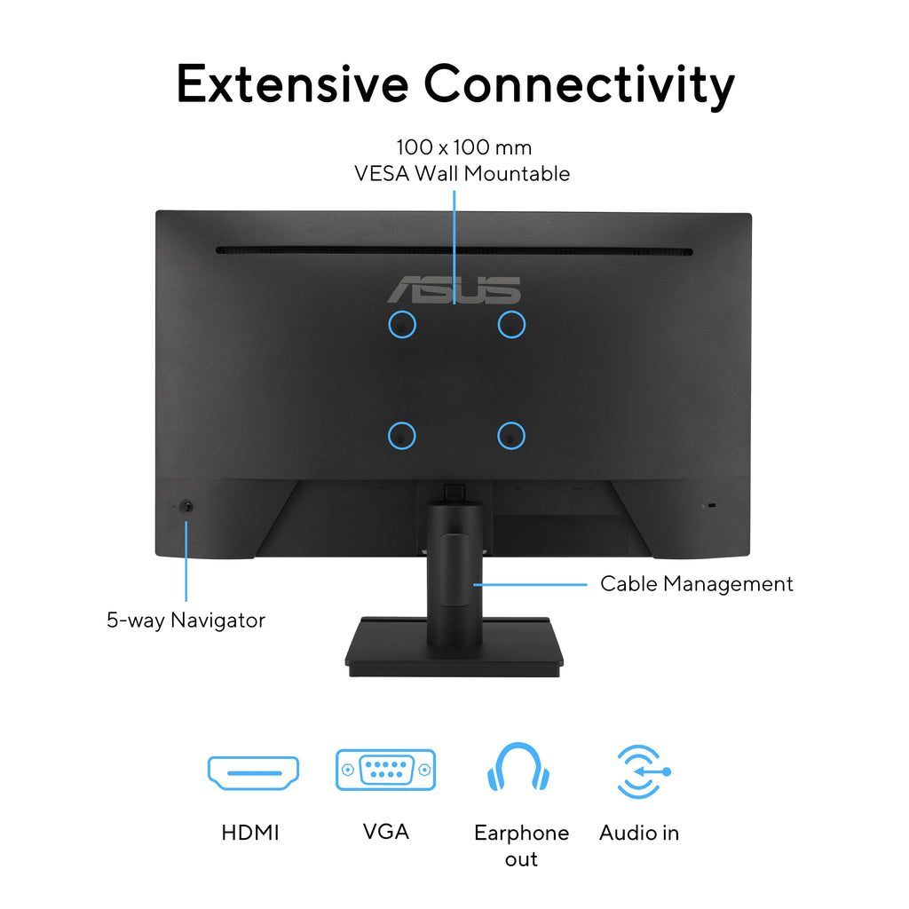 24" 1080P FHD 120Hz IPS Computer Monitor T104144
