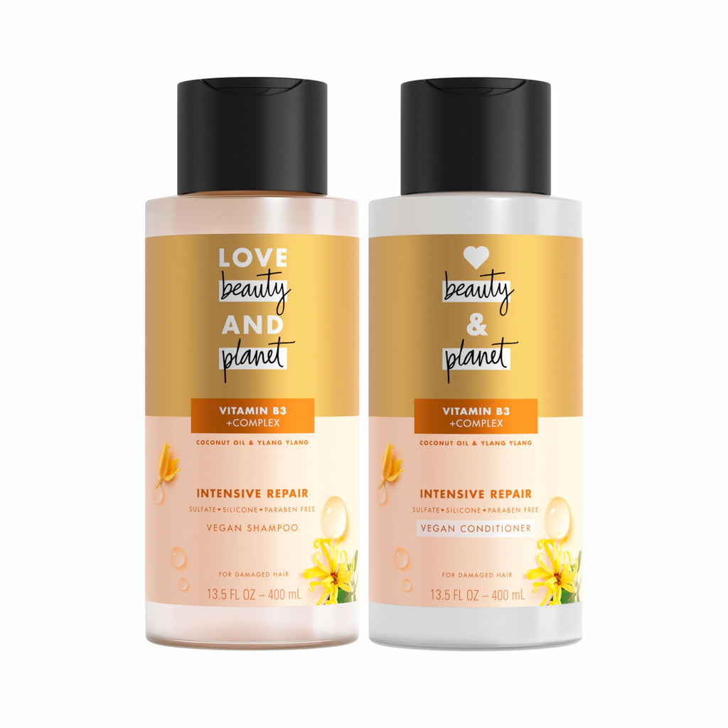 Coconut Oil & Ylang Shampoo and Conditioner 2 Count 13.5 oz G956
