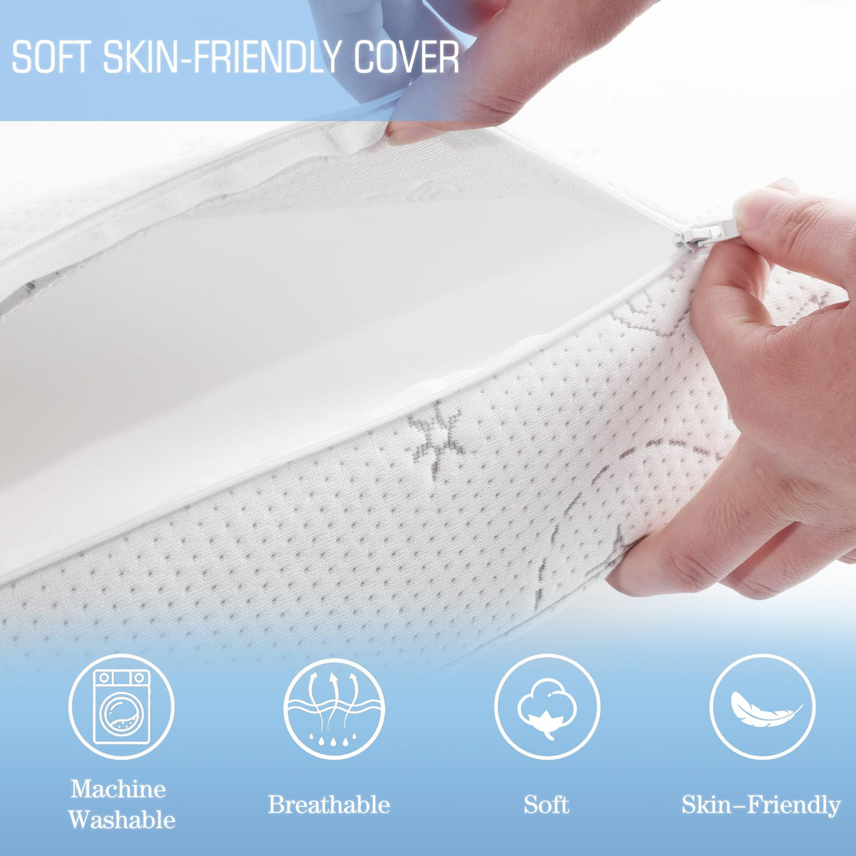 Trifold Pack and Play Mattress 38''x26'' with Washable Cover and Travel Bag M337