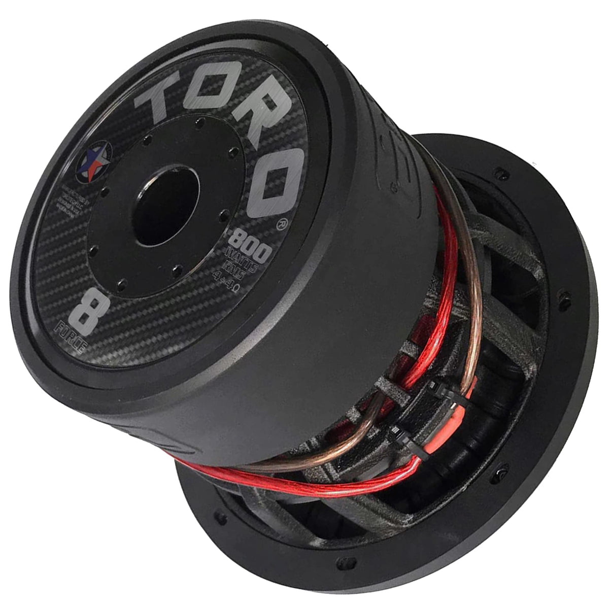 8" Car Subwoofer 800W RMS Dual 4Ω 2.5" Voice Coil R1560