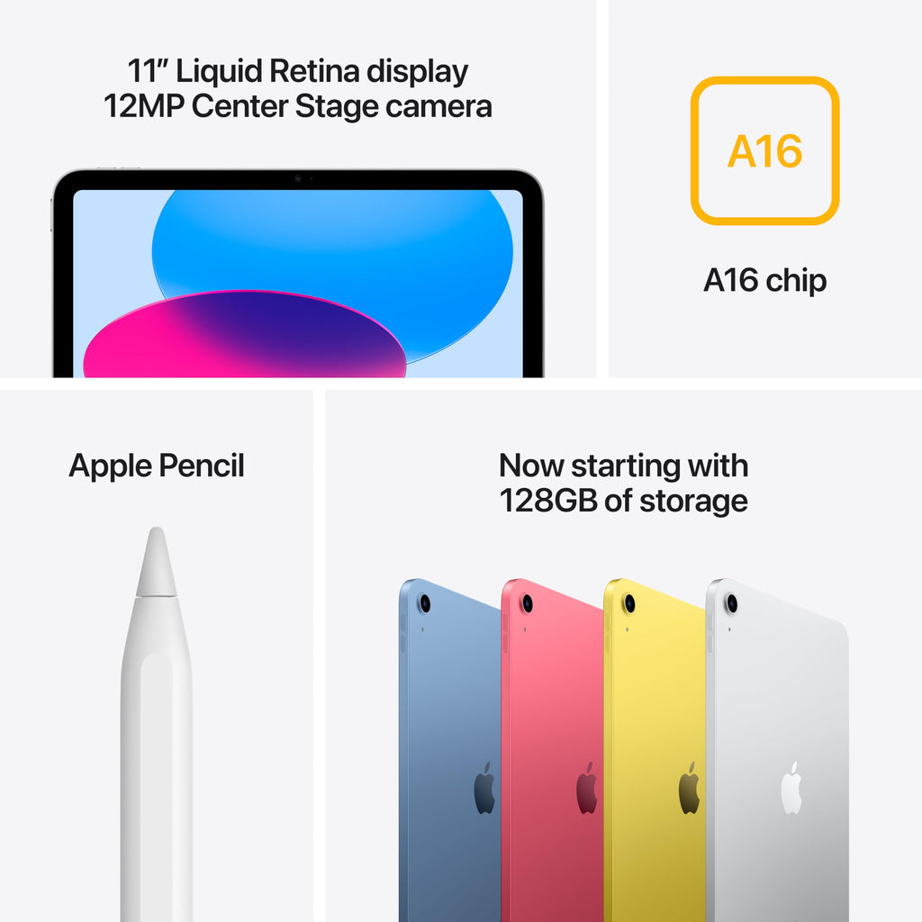 iPad 11-inch Wi-Fi 128GB Blue L39636