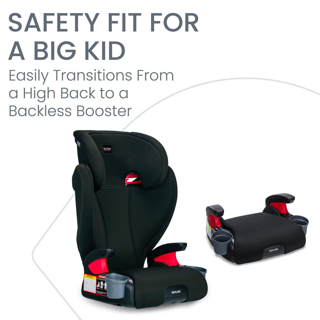 2-Stage Belt-Positioning Booster Car Seat W288607