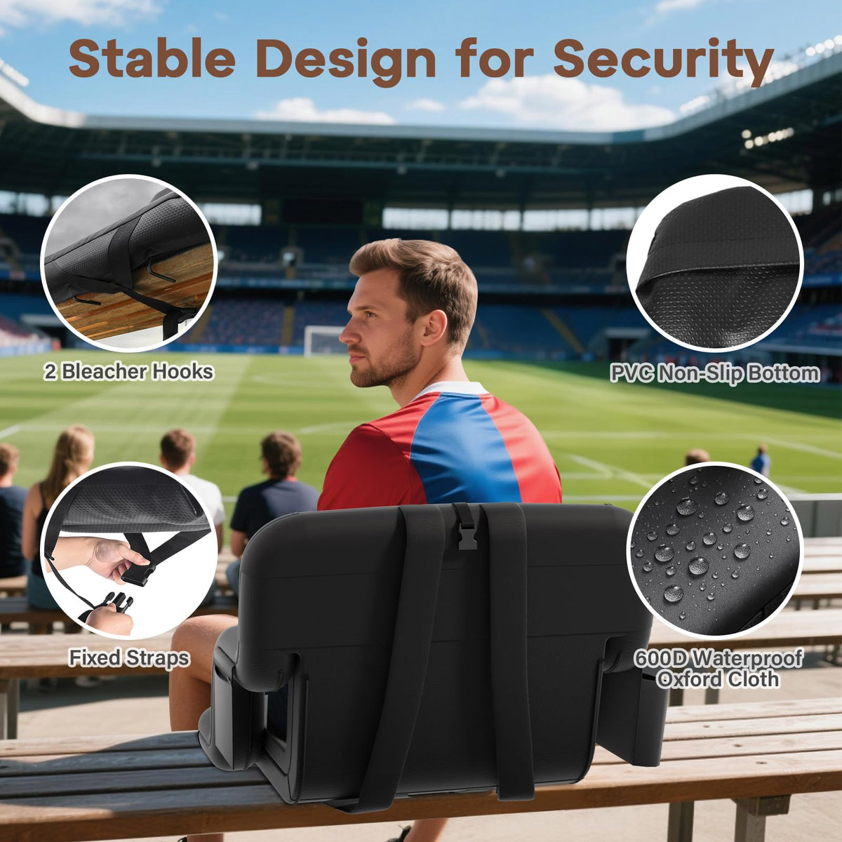 Stadium Seat with Back Support J901530