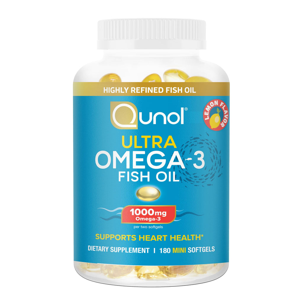 Omega-3 Fish Oil Mini Softgels 1000mg EPA DHA 180ct O51367