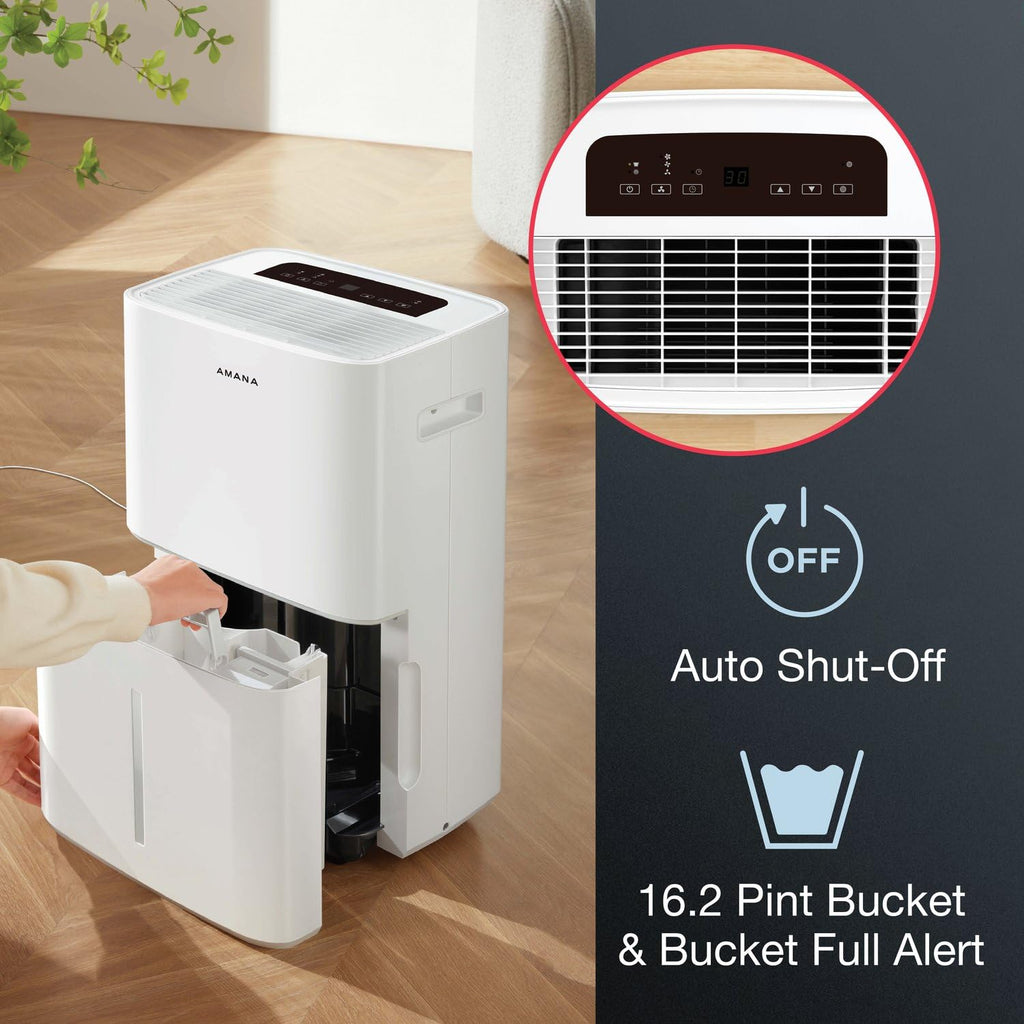 50-Pint Dehumidifier with 3 Speeds and Timer A411