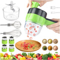 Electric Vegetable Slicer Set 4 in 1 Portable Rechargeable Wireless Food Processor U5519