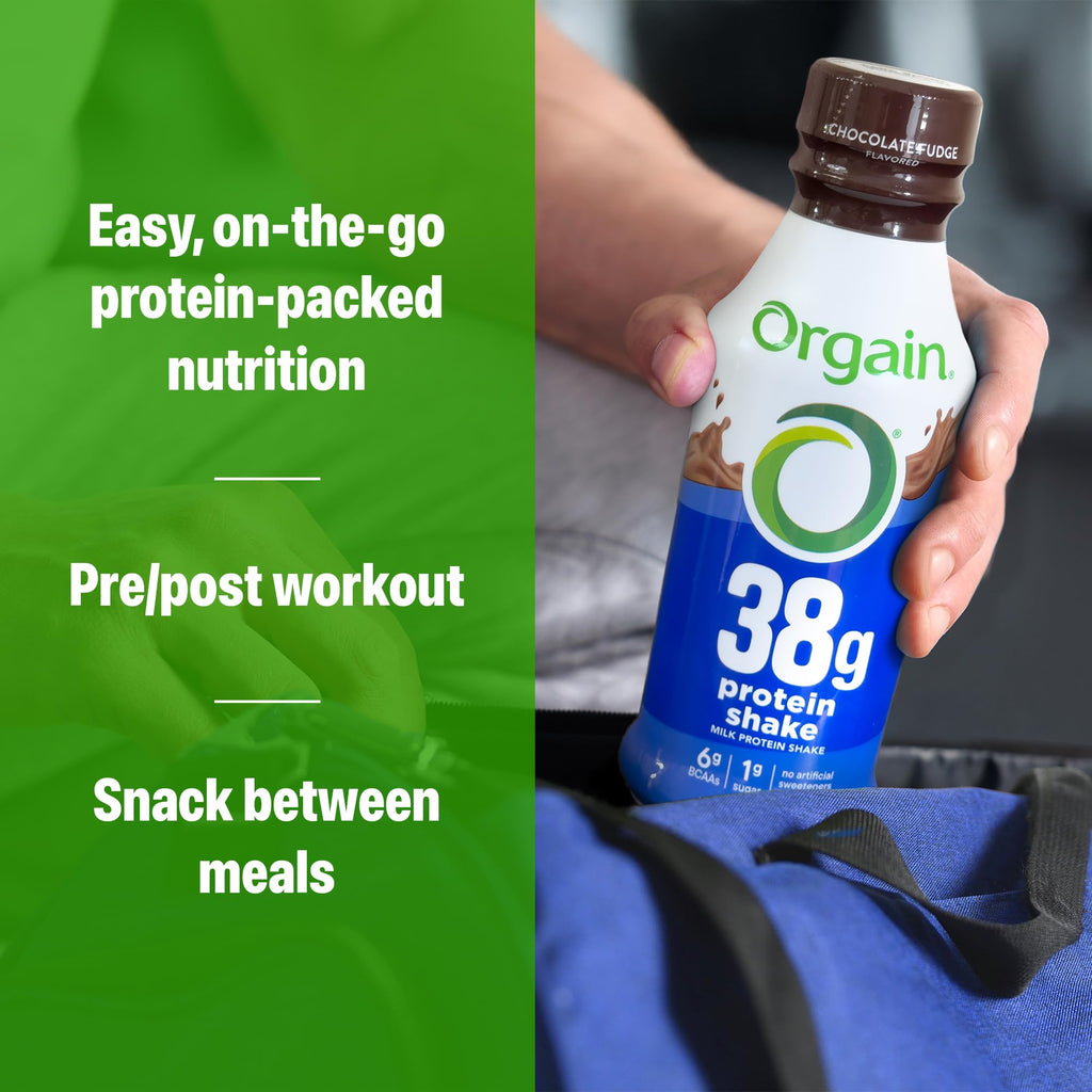 High Protein Grass-Fed Shake, Vanilla, 14 oz, 12pk H80267