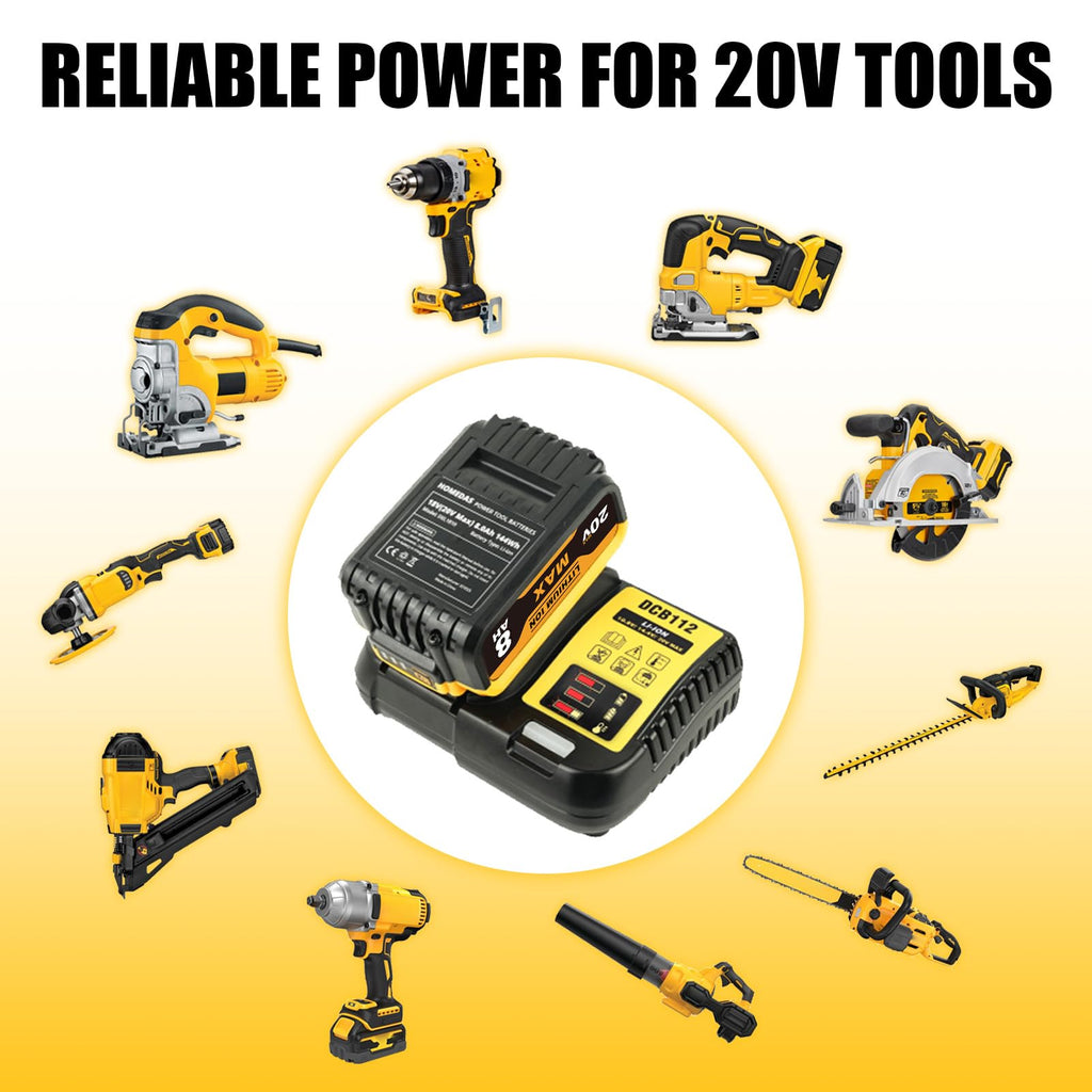 20V Max Battery and Charger Combo Y16827