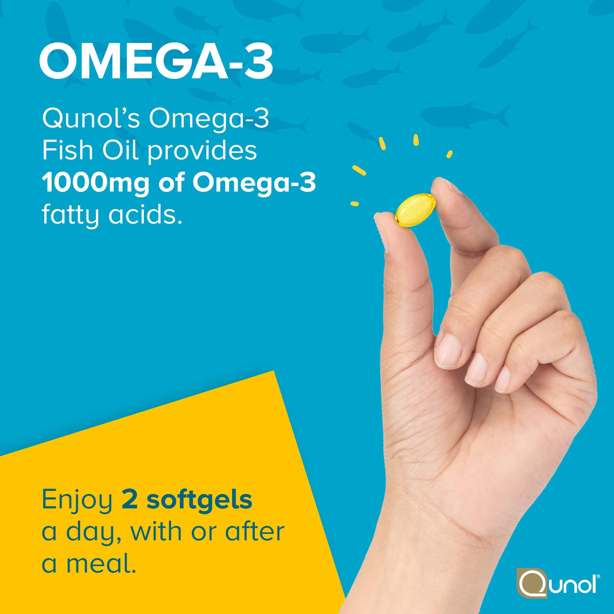 Omega-3 Fish Oil Mini Softgels 1000mg EPA DHA 180ct O51367