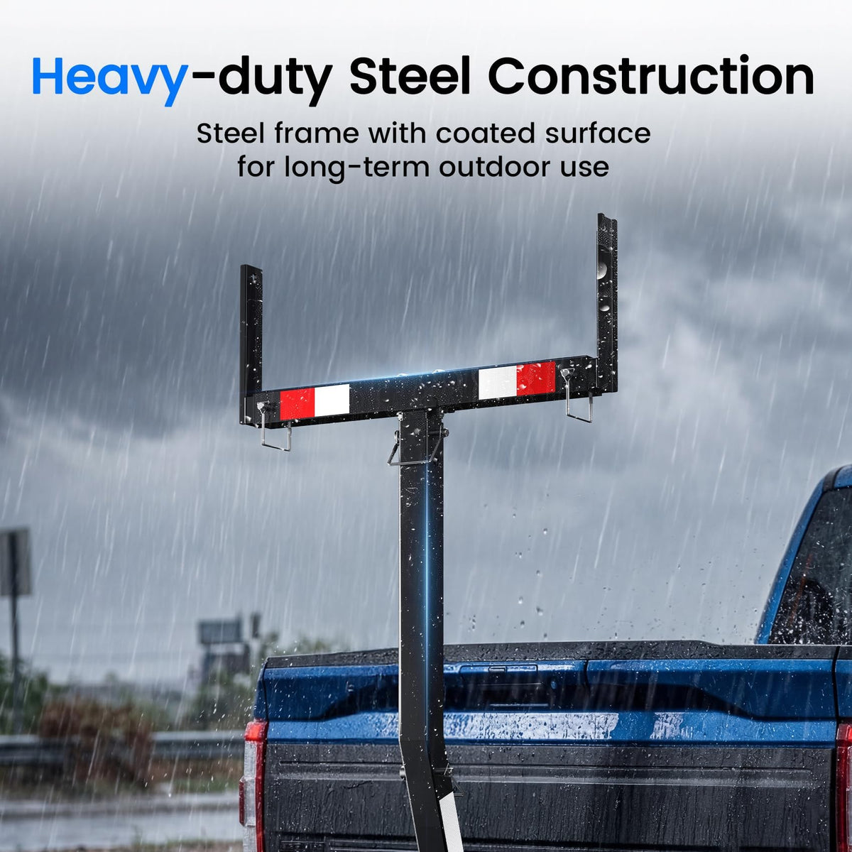Truck Bed Extender Hitch Mount with Flag E691
