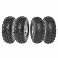 19x7-8 8 Inch All Terrain Tubeless Tire Wheel Assembly 4 Pack H130256