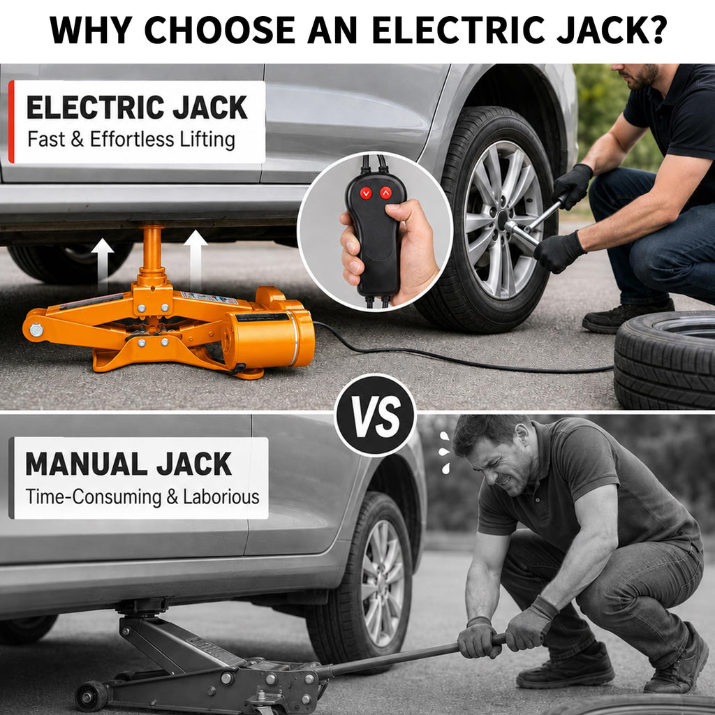 3 Ton 12V Electric Scissor Car Jack W95549