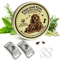 Flea and Tick Pendant for Dogs with 2 Silicone Buckles 4 Refills T280