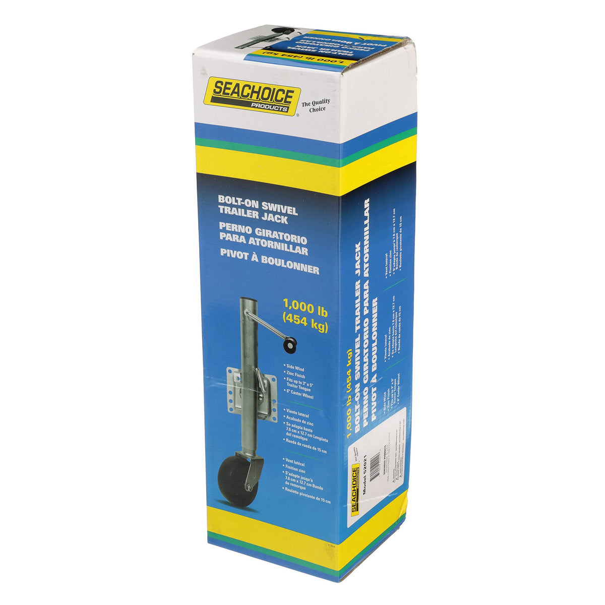 Fold Up Trailer Jack, 22-7/8 In., 1,000 Lbs L1343
