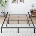 Queen Size Black Metal Bed Frame O561689