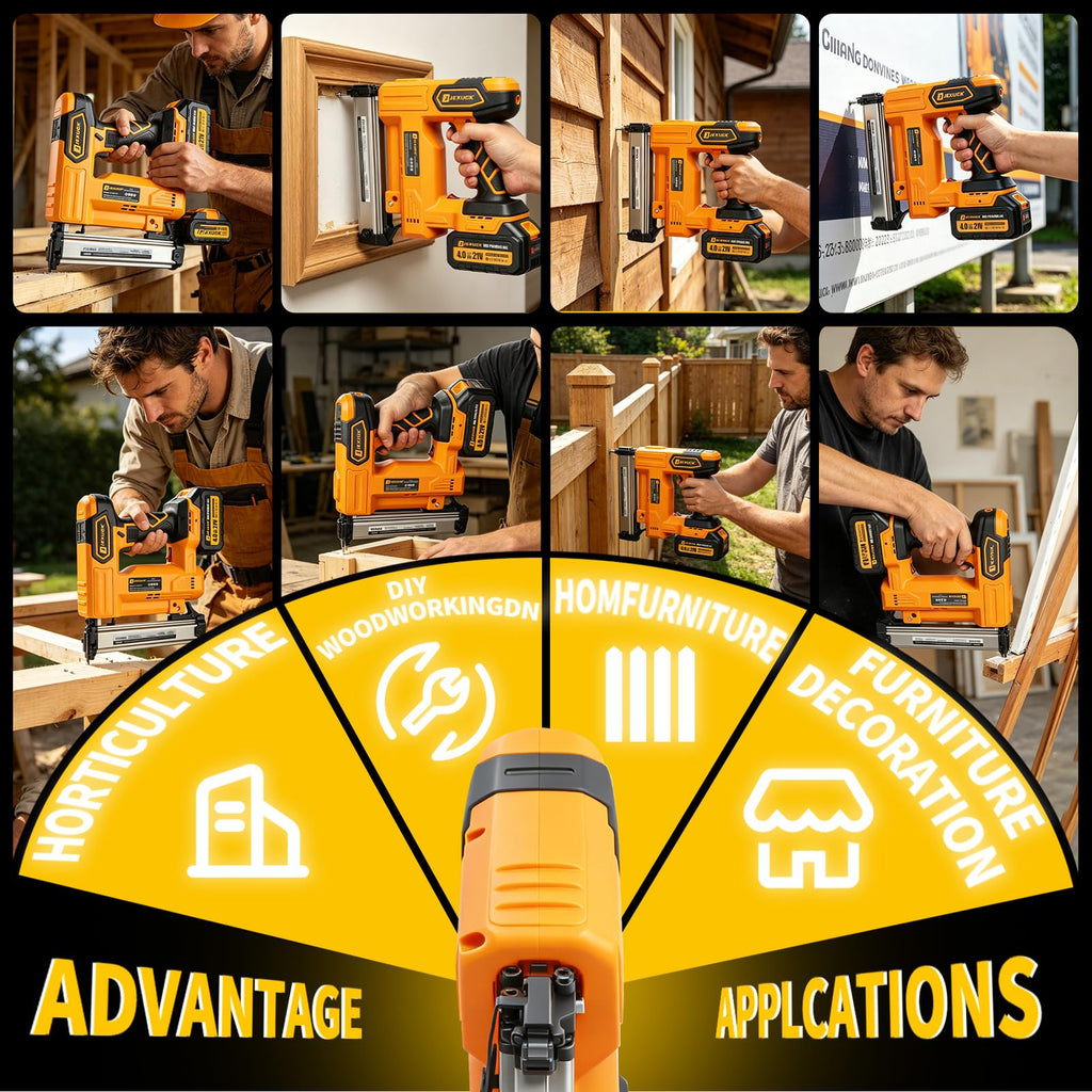 Cordless Nail Gun with Battery W2681