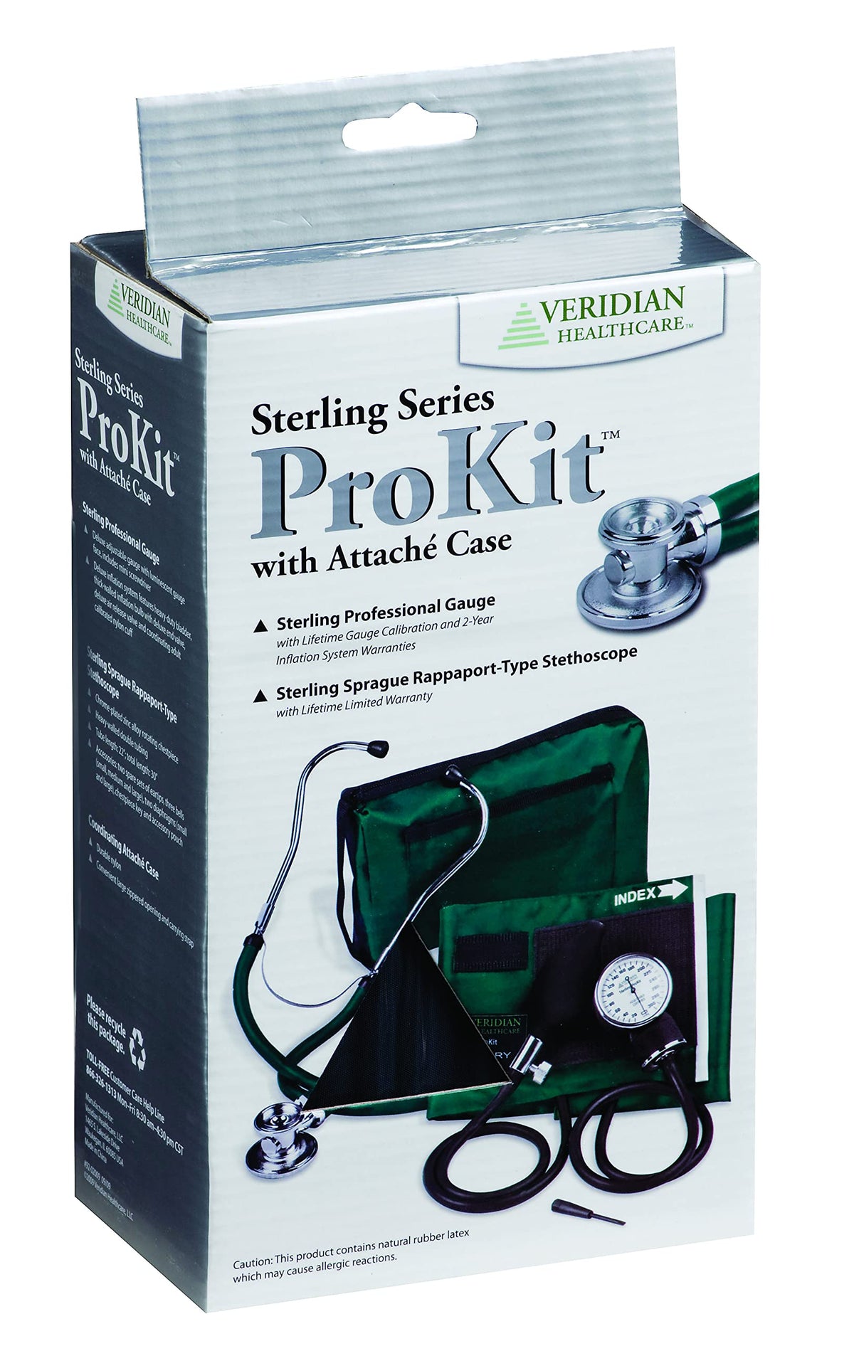 Adult Aneroid Sphygmomanometer & Scope I82164