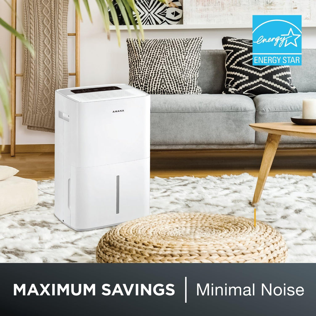 50-Pint Dehumidifier with 3 Speeds and Timer A411