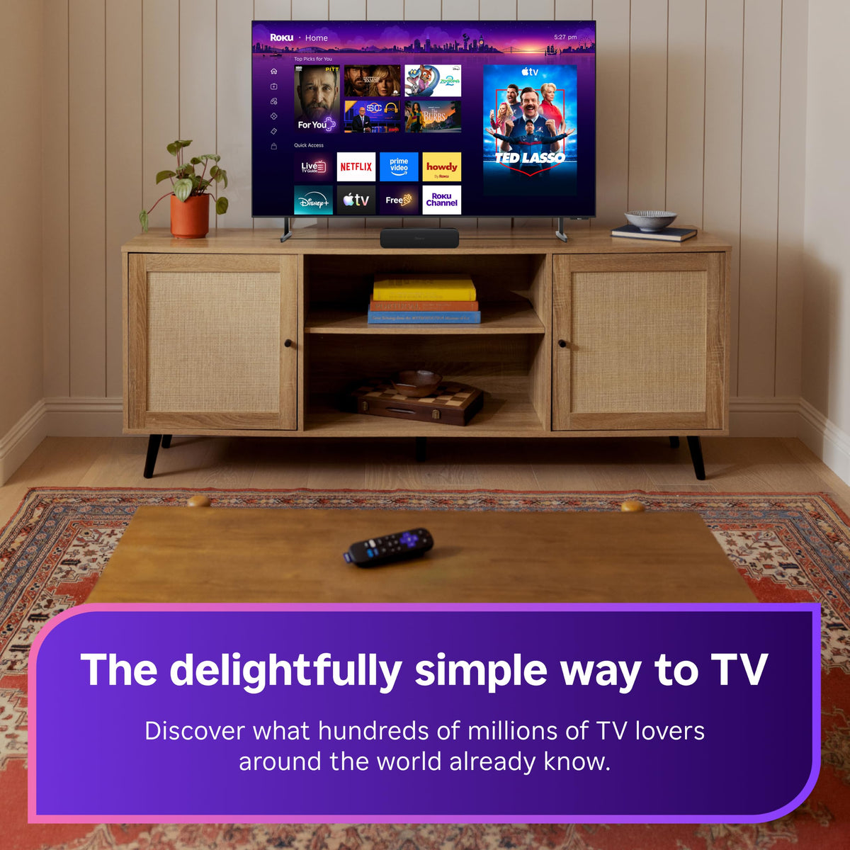 4K Soundbar with Built-in Streaming Device Y91998