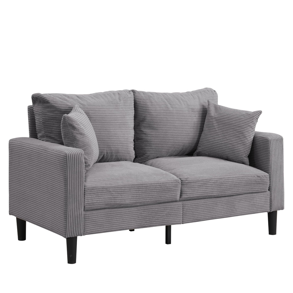 Light Gray Oversized Sleeper Sofa Chair D301