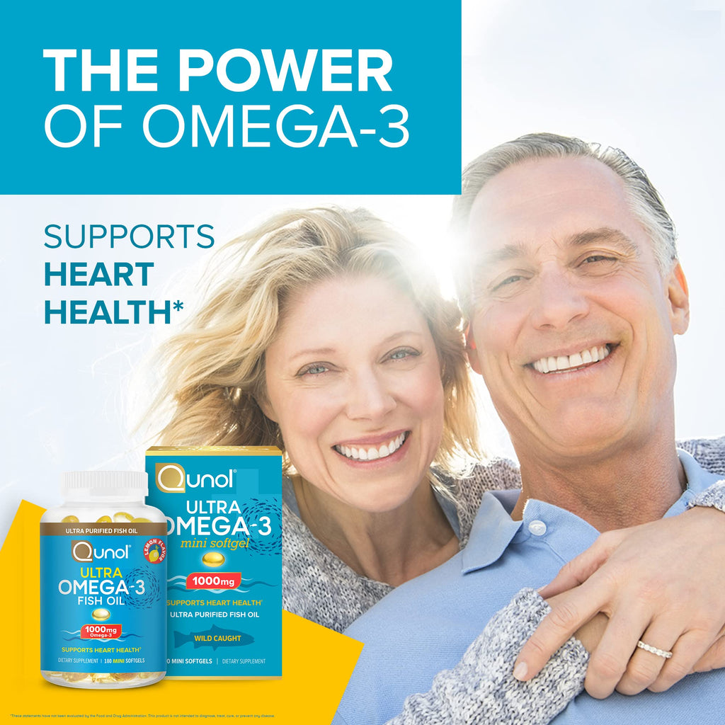 Omega-3 Fish Oil Mini Softgels 1000mg EPA DHA 180ct O51367