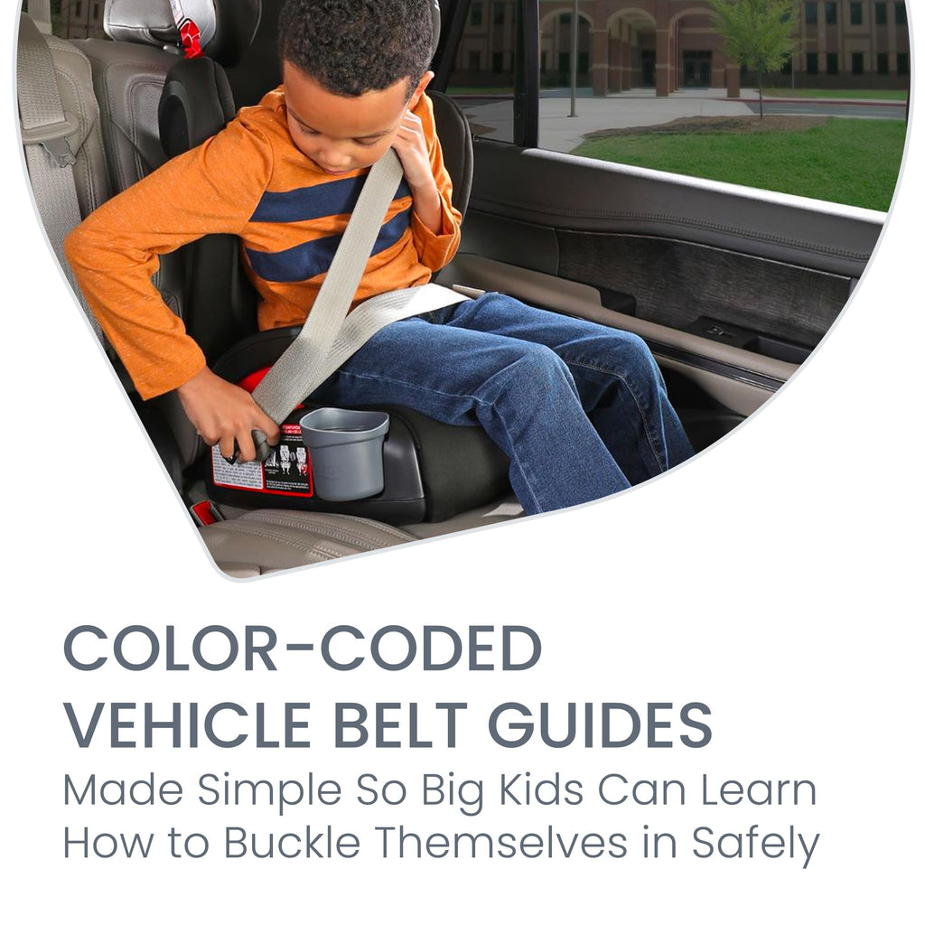 2-Stage Belt-Positioning Booster Car Seat W288607