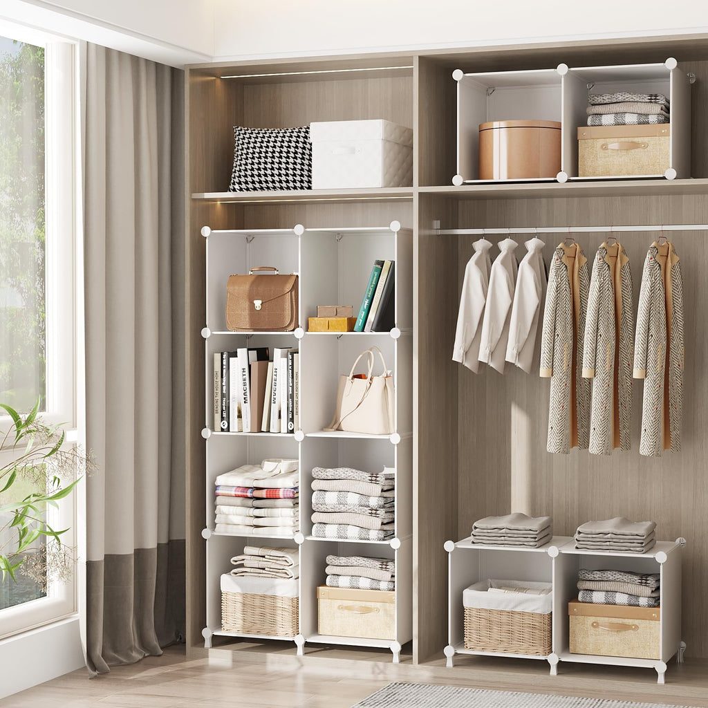 White 6 Cube Storage Organizer T5411