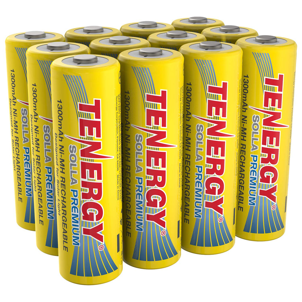 Rechargeable NiMH AA Battery 1300mAh 12 Pack Z4852