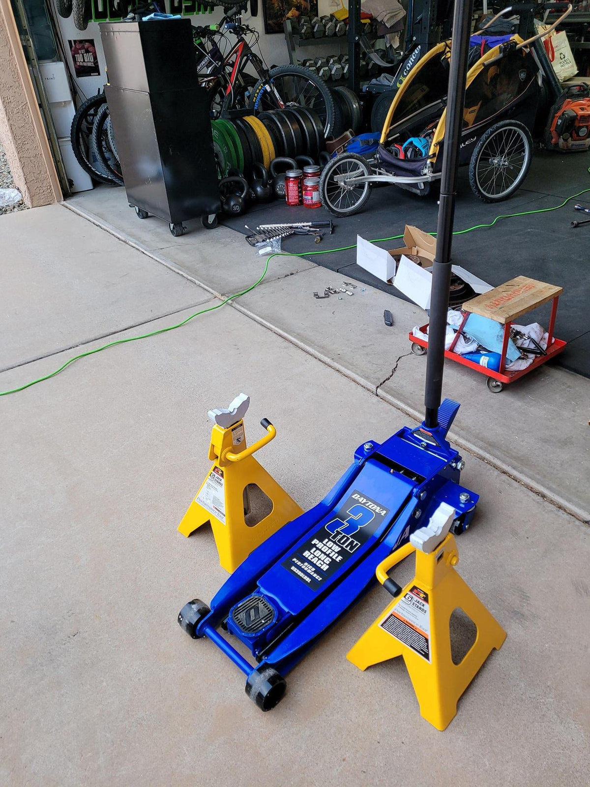 3 ton Low Profile Steel Floor Jack K1231