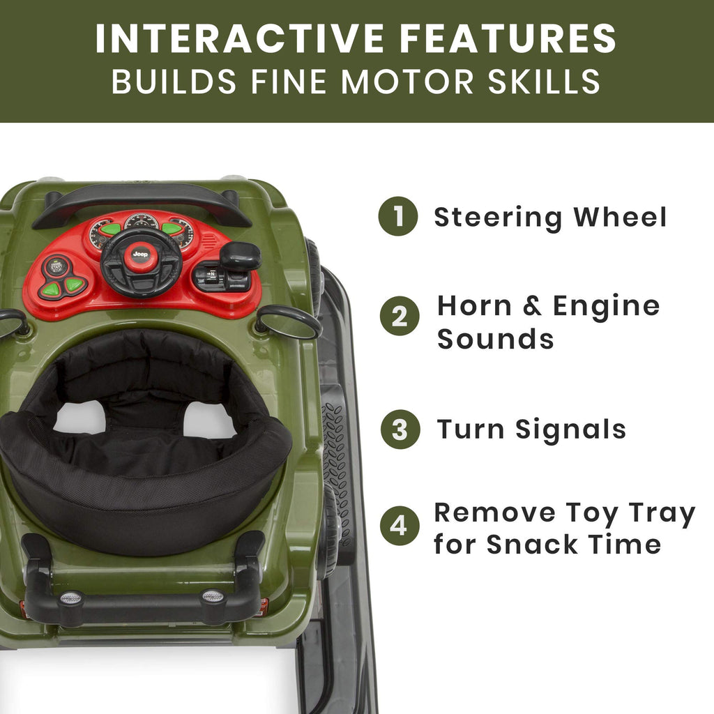Green 3-in-1 Activity Walker G812246