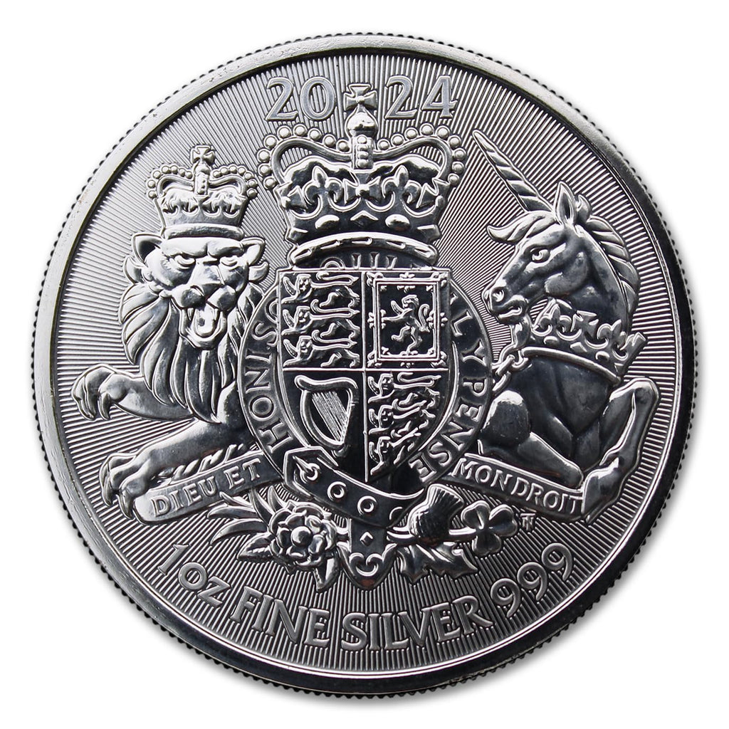 1 oz Silver British Royal Arms Coin U88523