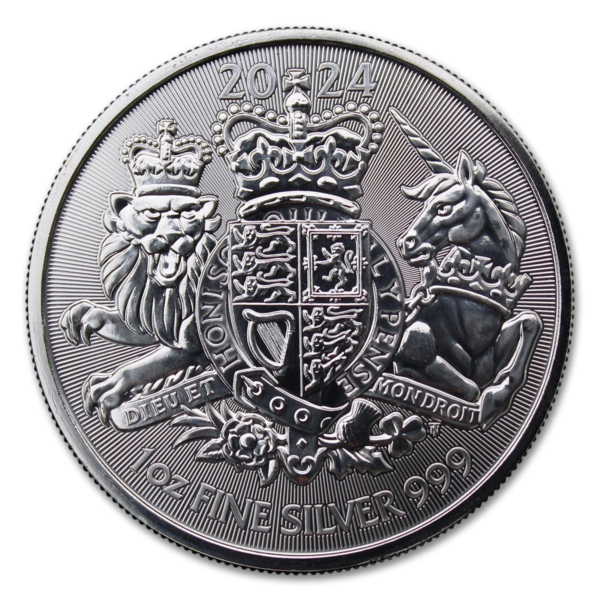 1 oz Silver British Royal Arms Coin U88523