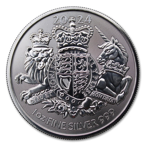 1 oz Silver British Royal Arms Coin U88523