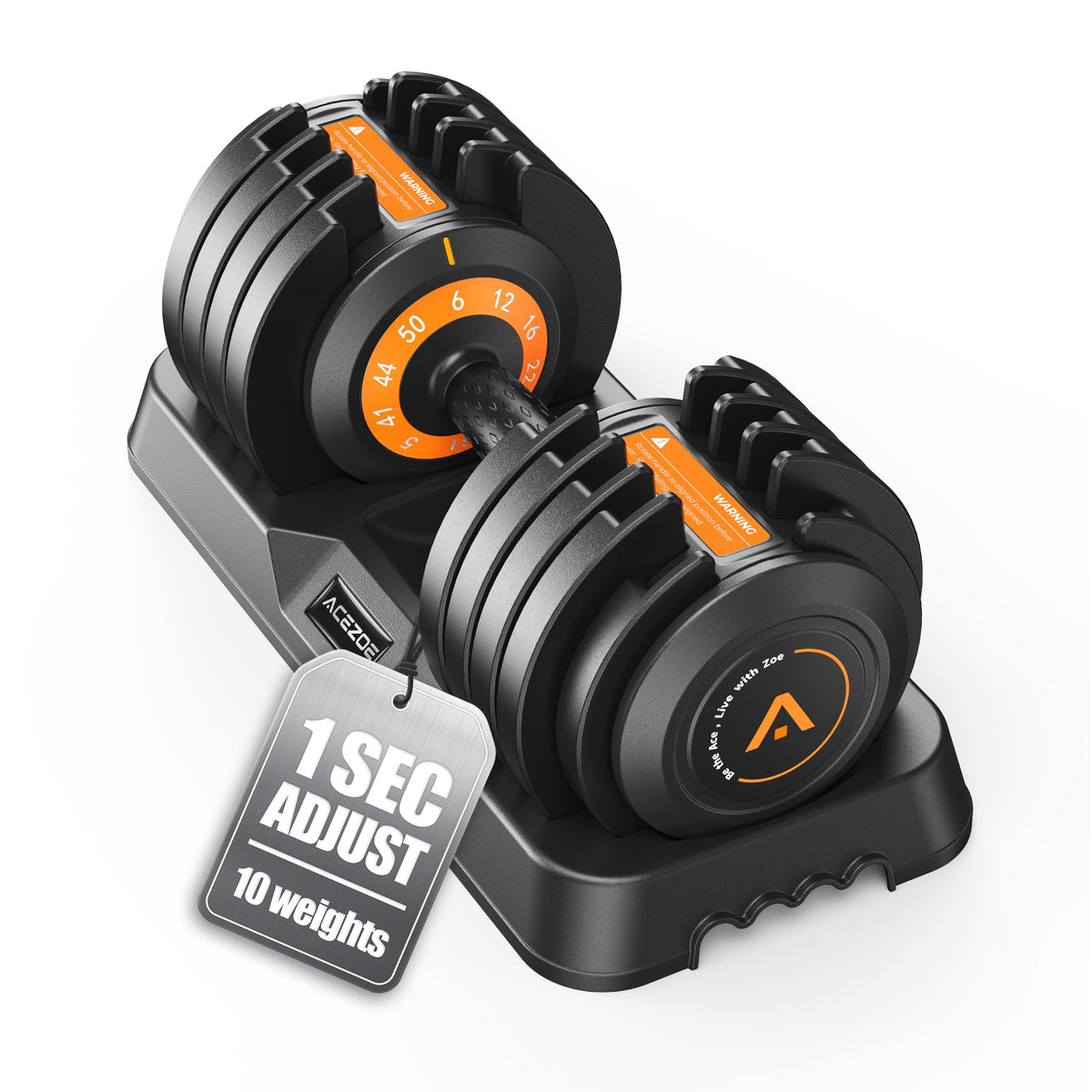 Adjustable Dumbbell Set of 2 W74095