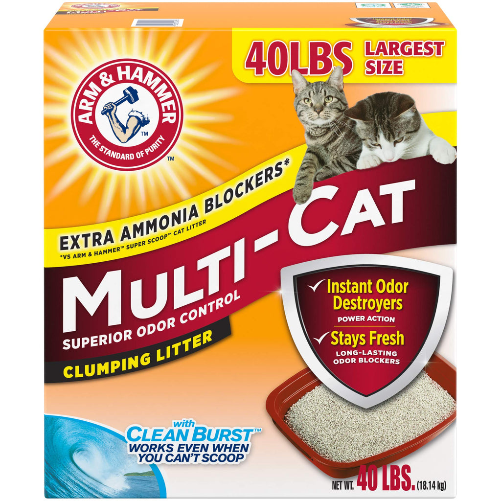 Clumping Cat Litter, 40lb I902