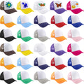 30 Pcs Adjustable Mesh Trucker Hats C54085
