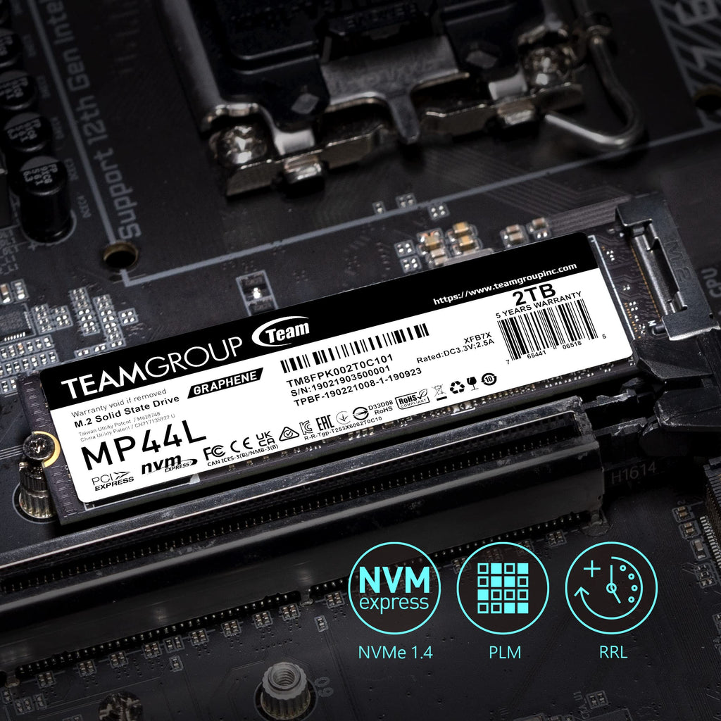 1TB NVMe PCIe Gen 4x4 M.2 2280 SSD G53454