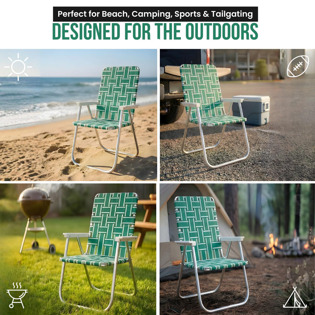 Folding Aluminum Outdoor Patio Lawn Chair T7902