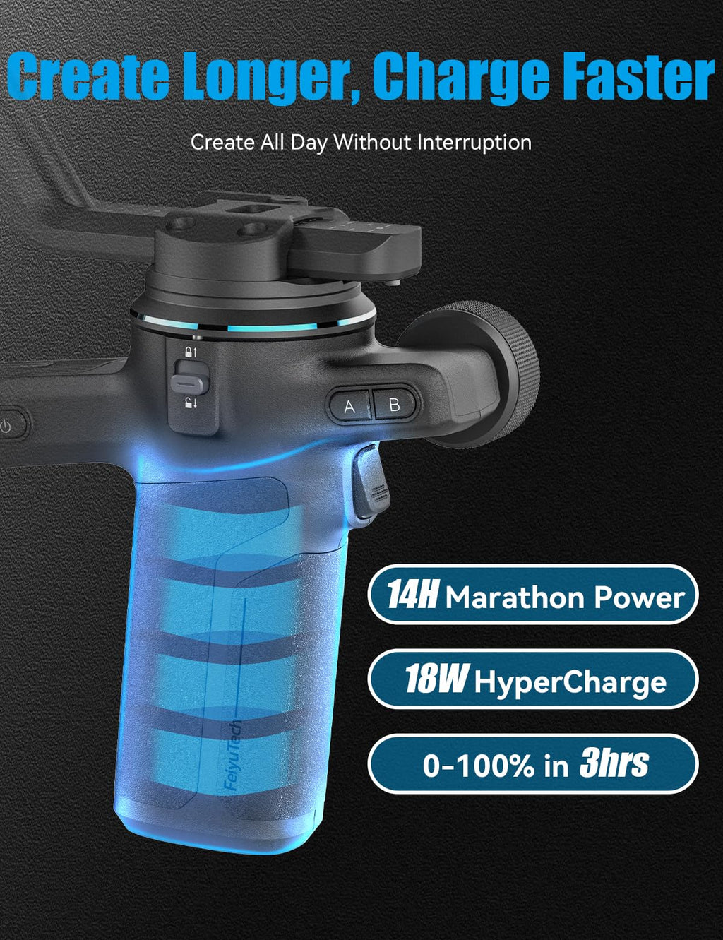 3-Axis Camera Gimbal Stabilizer A6909