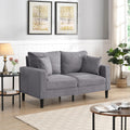 Light Gray Oversized Sleeper Sofa Chair D301