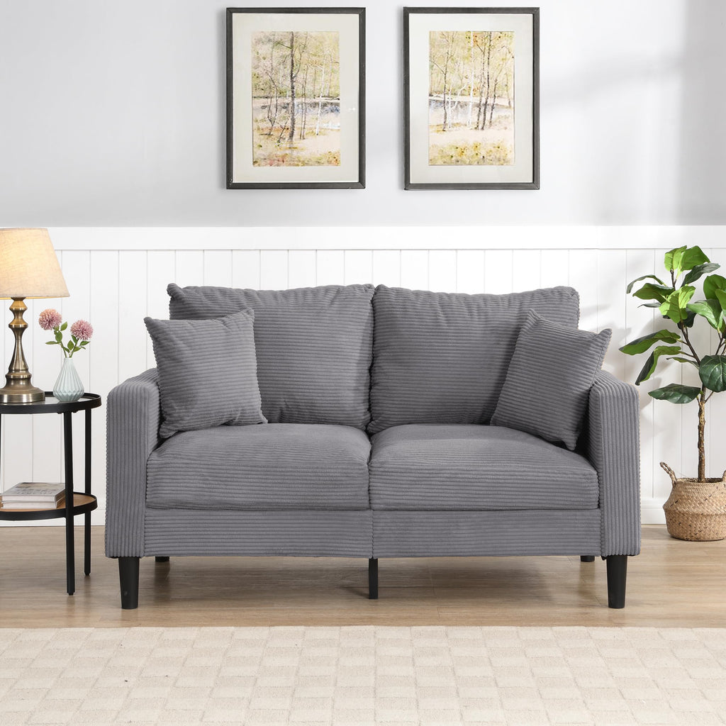 Light Gray Oversized Sleeper Sofa Chair D301