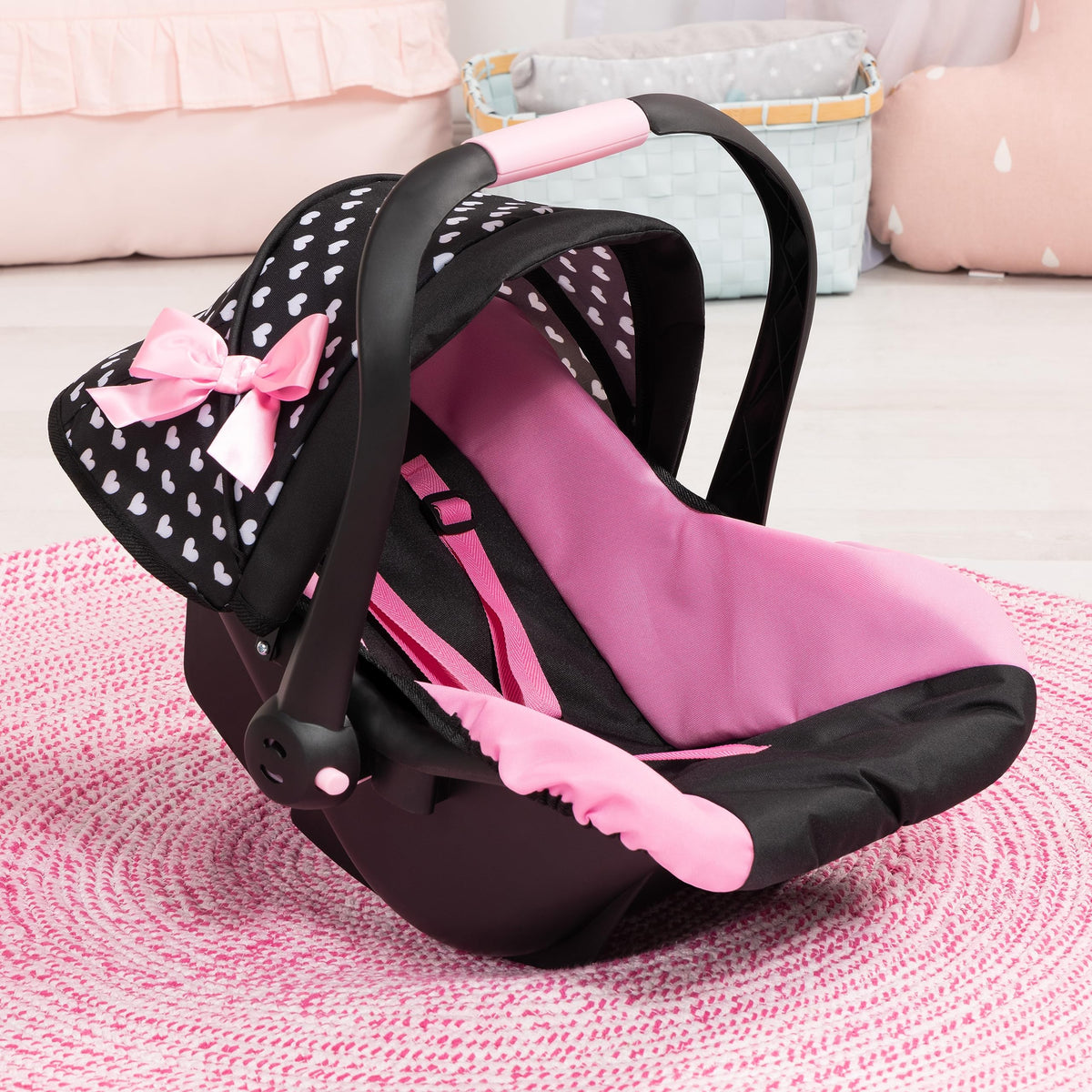 Pink Doll Car Seat Y36303